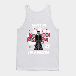 Trust Me I & # 39; m a Doctor I Gothic Plague Doctor Tank Top